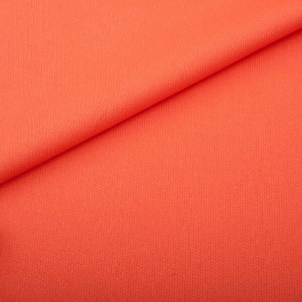 Photographie d'un tissu Pique De Coton Basic Corail 503