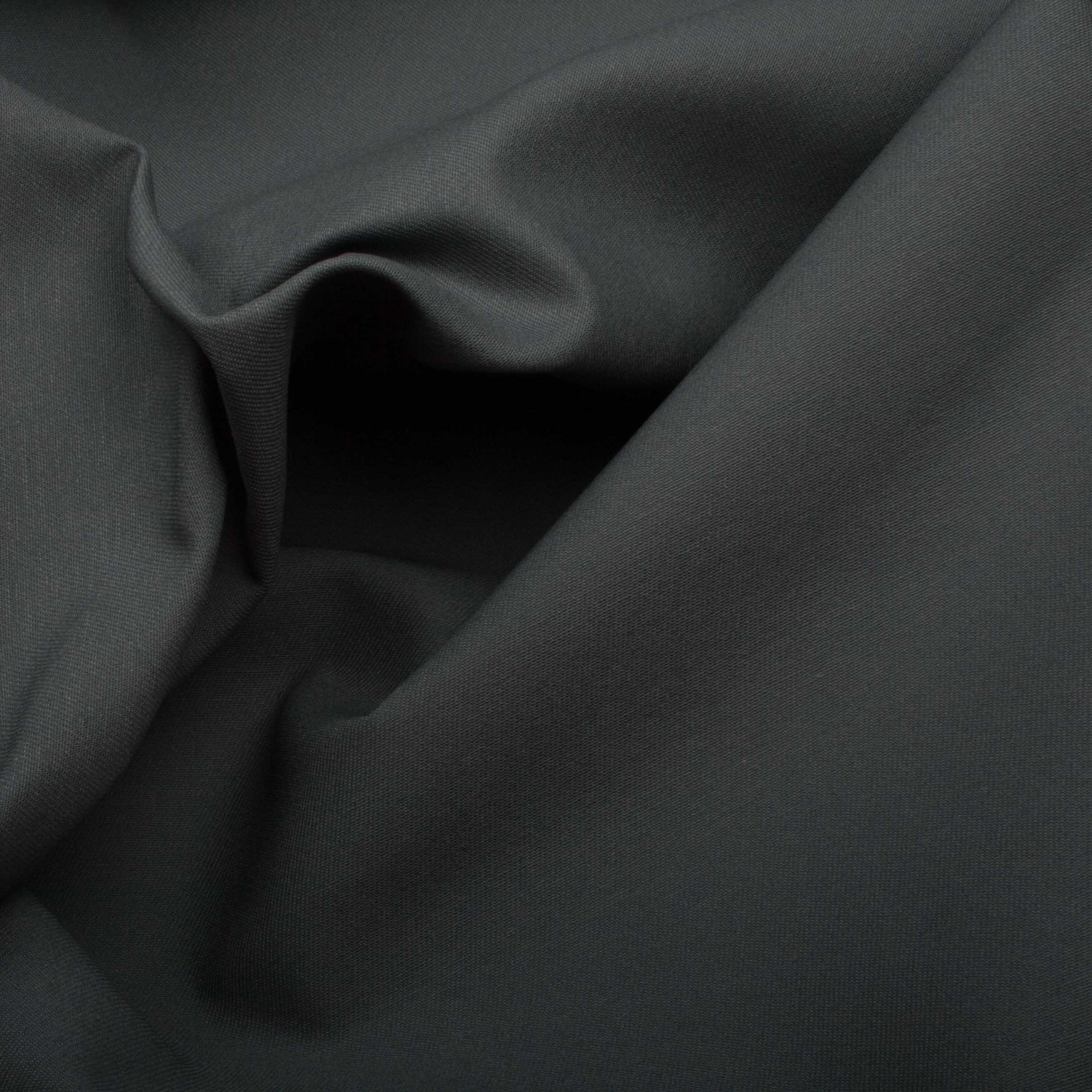 Photographie d'un tissu Gabardine Gris