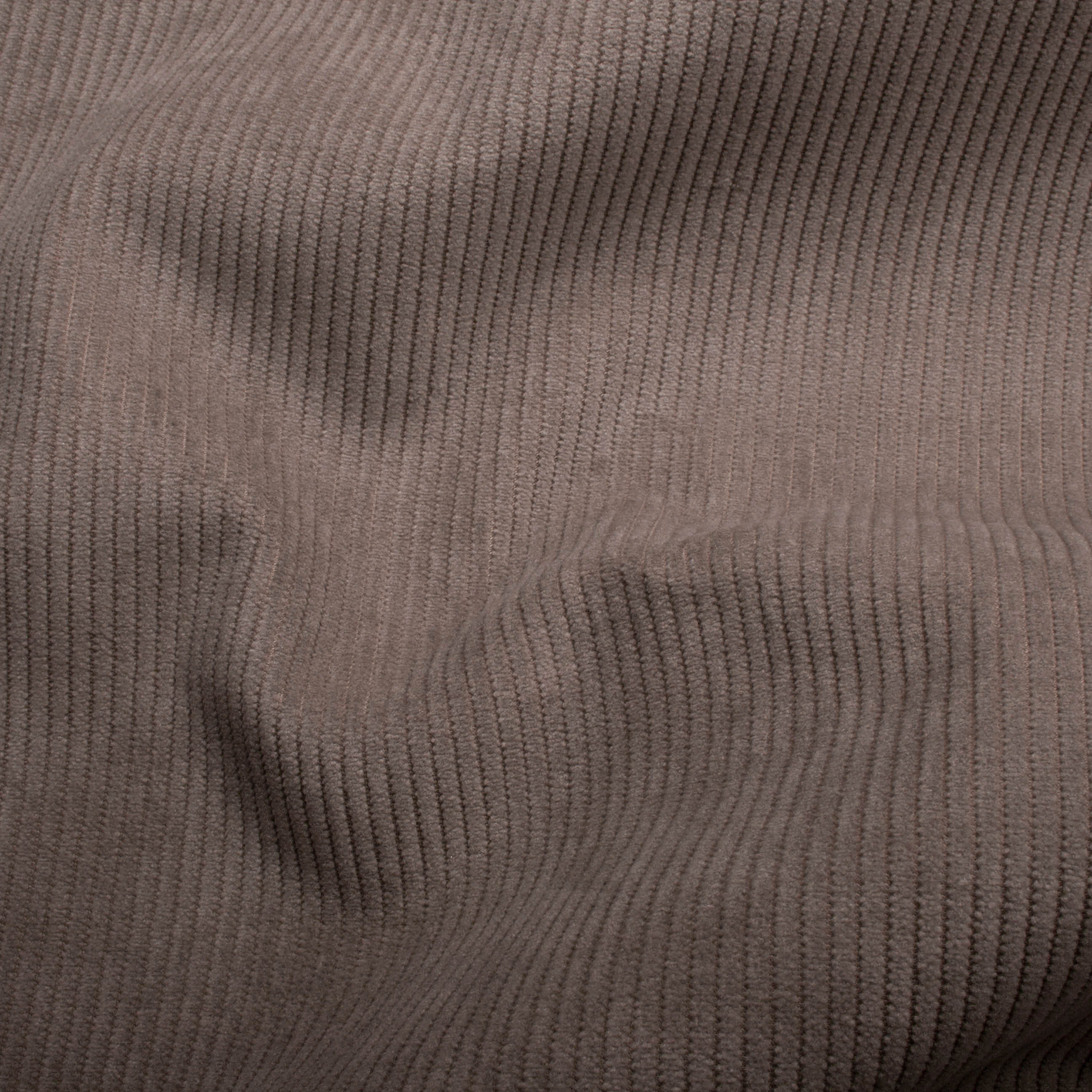 Photographie d'un tissu Velours Cotele Starsky Taupe